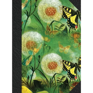 Notary Journal: Hardbound Public Record Book for Women, Logbook for Notarial Acts, 390 Entries, 8.5" x 11", Butterfly Floral Print Cov