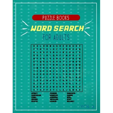 word search puzzle books for adults vol 2: A fun Compilations of puzzles for you to solve and have good times .