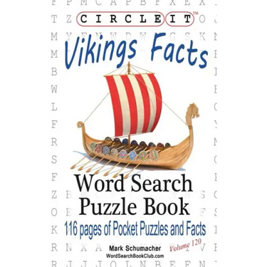 Circle It, Vikings Facts, Word Search, Puzzle Book