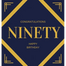 Happy 90th Birthday Guest Book (Hardcover): Happy 90th Birthday Guest book, party and birthday celebrations decor, memory book, ninety birthday, happy