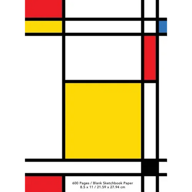 The World's Largest Sketchbook: Neoplasticism Abstract Art Draw, Doodle, or Sketch