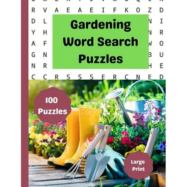 Gardening Word Search Puzzles: Nature Word Search Puzzles: Hours of fun with these Large Print Garden and Nature themed Word Search Puzzles.