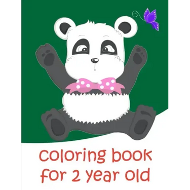 Coloring Book For 2 Year Old: Baby Funny Animals and Pets Coloring Pages for boys, girls, Children