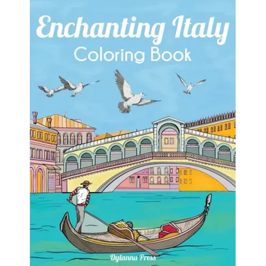 Enchanting Italy Coloring Book