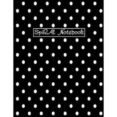 Spiral Notebook: Spiral Journal/ Notebook with Blank Pages - Total 100 Pages Sheets, Dotted Notebook, Size 8.5 x 11