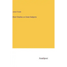 Short Studies on Great Subjects
