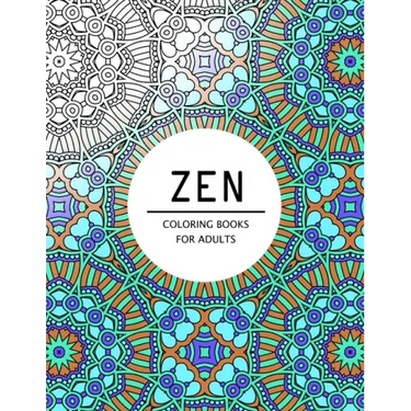 Zen Coloring Books For Adults: Coloring pages for adults