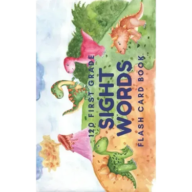 120 First Grade Sight Words: Flash Card Book