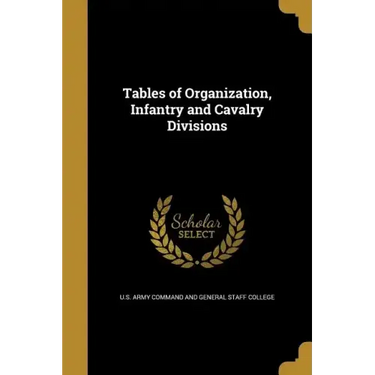 Tables of Organization, Infantry and Cavalry Divisions