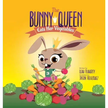 The Bunny Queen Eats Her Vegetables