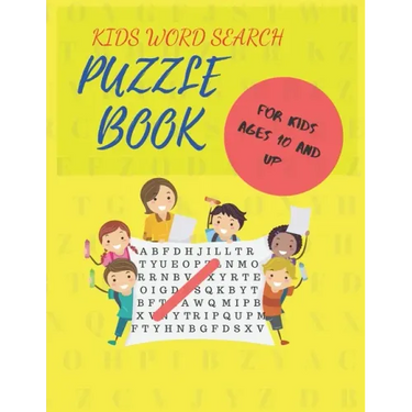 Kids Word Search Puzzle Book: For Kids Ages 10 and Up