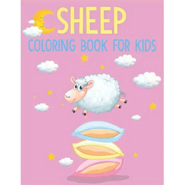 Sheep Coloring Book For Kids: cool Sheep Designs
