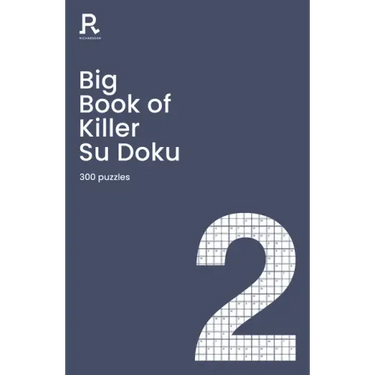 Big Book of Killer Su Doku Book 2: A Bumper Killer Sudoku Book for Adults Containing 300 Puzzles