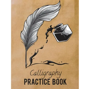 Calligraphy Practice Book: Beginner Practice Workbook 3Sections Angles Line, Straight Line, Dual Brush Pens