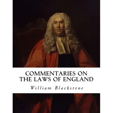 Commentaries on the Laws of England