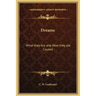 Dreams: What They Are and How They Are Caused