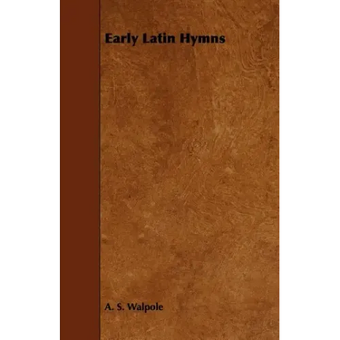 Early Latin Hymns