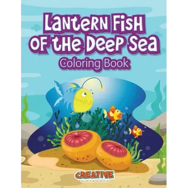 Lantern Fish of the Deep Sea Coloring Book