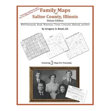 Family Maps of Saline County, Illinois