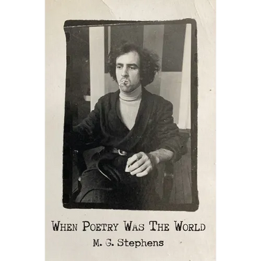 When Poetry Was The World
