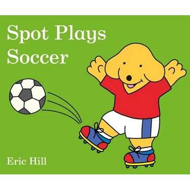 Spot Plays Soccer
