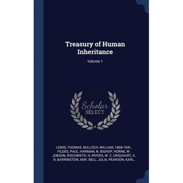 Treasury of Human Inheritance; Volume 1