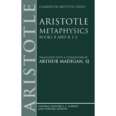 Metaphysics: Books B and K 1-2