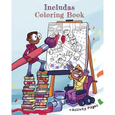 Includas Coloring Book: With Disability Inclusive Activity Pages
