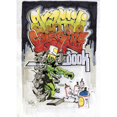 Graffiti Coloring Book