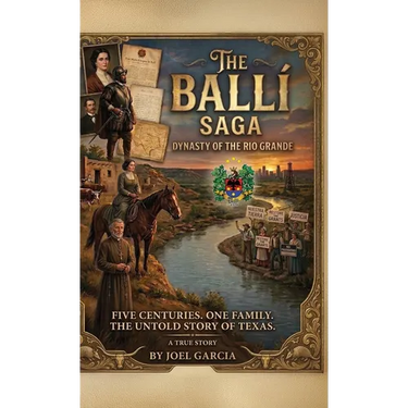 THE BALLÍ SAGA, Dynasty of The Rio Grande Five Centuries. One Family. The Untold Story of Texas
