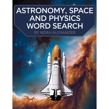 Astronomy, Space and Physics Word Search: large word search puzzles