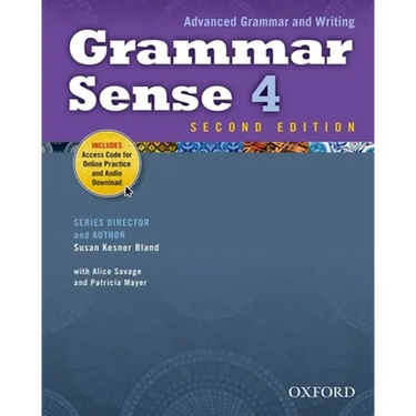 Grammar Sense 4 Student Book with Online Practice Access Code Card