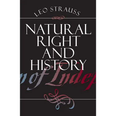 Natural Right and History