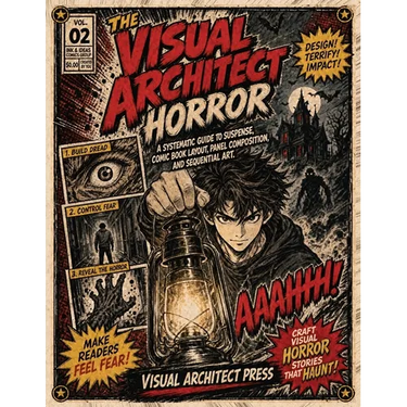 The Visual Architect: Horror - A Systematic Guide to Suspense, Comic Book Layout, Panel Composition, and Sequential Art
