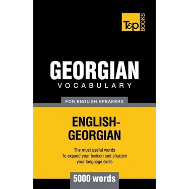 Georgian vocabulary for English speakers - 5000 words