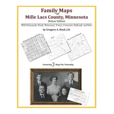 Family Maps of Mille Lacs County, Minnesota