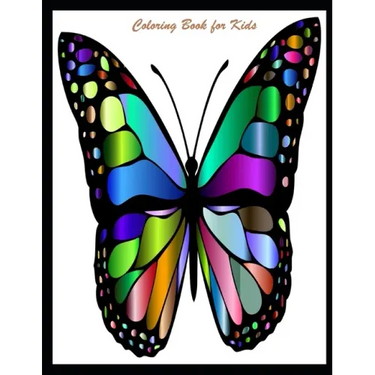 Coloring book for kids: A Fun Animals Pictures Book For Kids Ages 4 to 8 Years Old