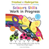 Preschool & Kindergarten Scissors Skills Work in Progress: Paper tearing, Snips, Straight lines, Fringe, Zig Zag, Curved lines & Right angled
