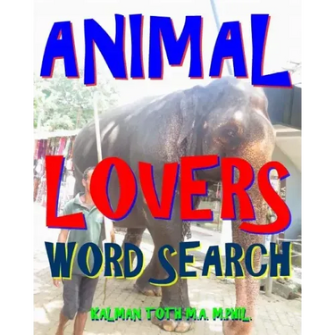 Animal Lovers Word Search: 300 Hard, Challenging & Fabulous Music Themed Puzzles