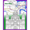 Adult Coloring Books: Stress Relieving Relaxation for Grownups and Adults: Color Your Way Through New Orleans With Intricate Designs