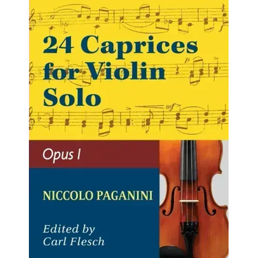 Paganini: 24 Caprices, Op. 1 - Violin solo