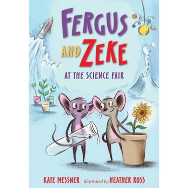 Fergus and Zeke at the Science Fair