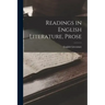 Readings in English Literature, Prose