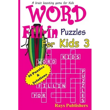 Word Fill-in Puzzles for Kids 3
