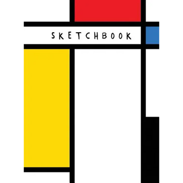 Sketchbook: Neoplasticism Abstract Art Draw, Doodle, or Sketch