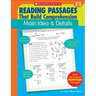 Reading Passages That Build Comprehension: Main Idea and Details Grades 2-3
