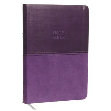KJV, Thinline Bible, Large Print, Imitation Leather, Red Letter Edition