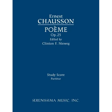 Poeme, Op.25: Study score