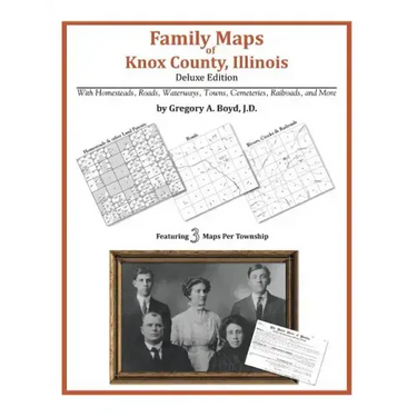 Family Maps of Knox County, Illinois