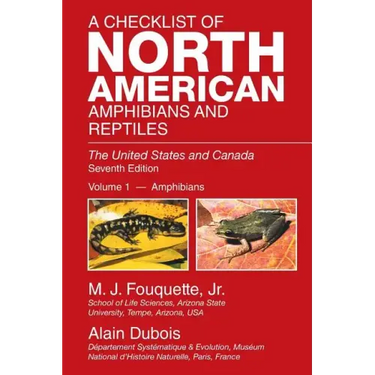 A Checklist of North American Amphibians and Reptiles: The United States and Canada